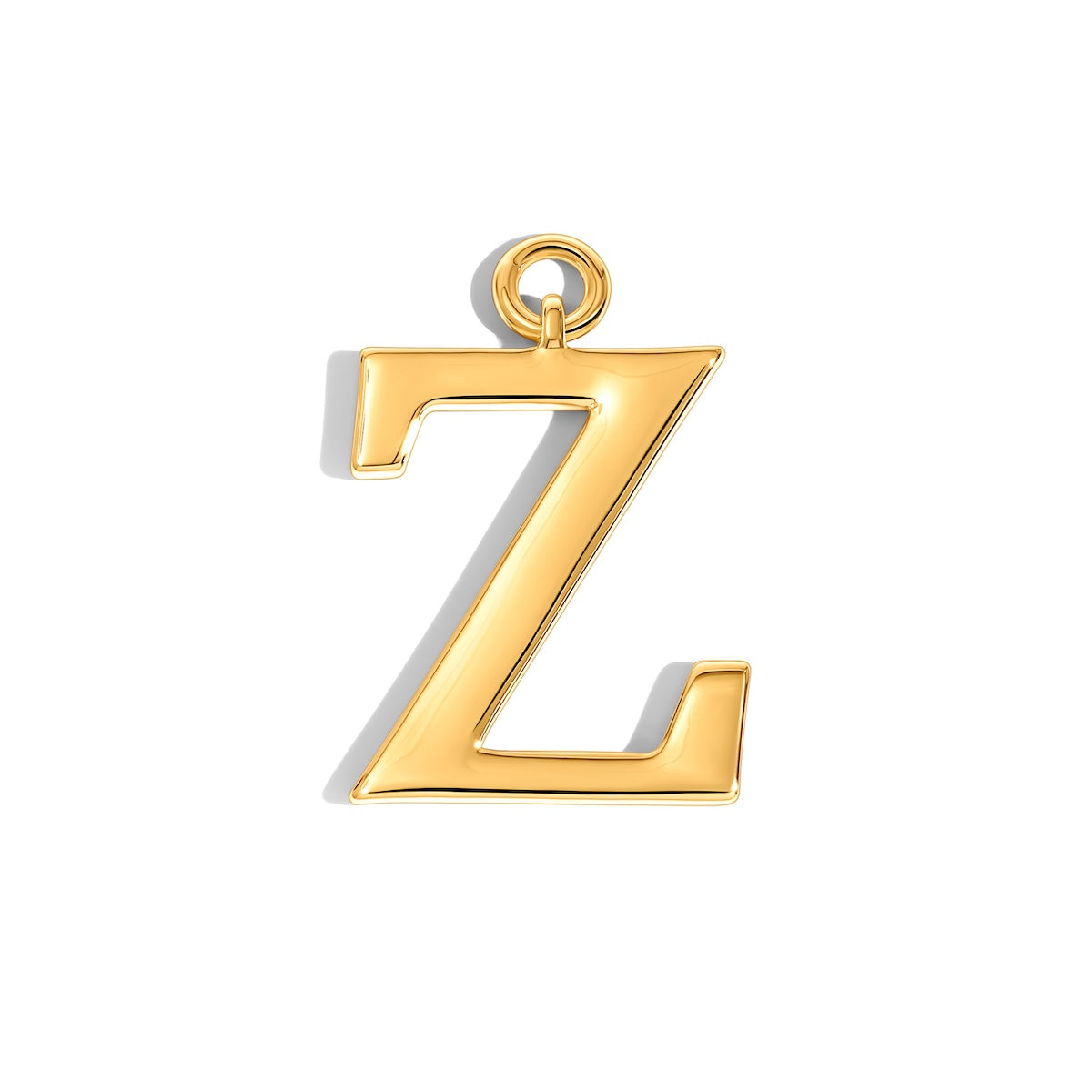 Initial Bag Charm (Gold)