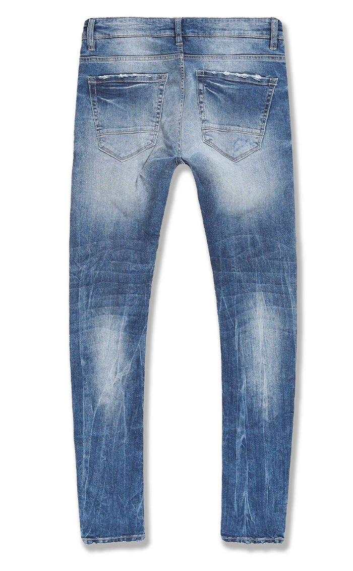 JORDAN CRAIG-BIG MEN'S SEAN ATTITUDE DENIM (MEDIUM BLUE)-JS1214