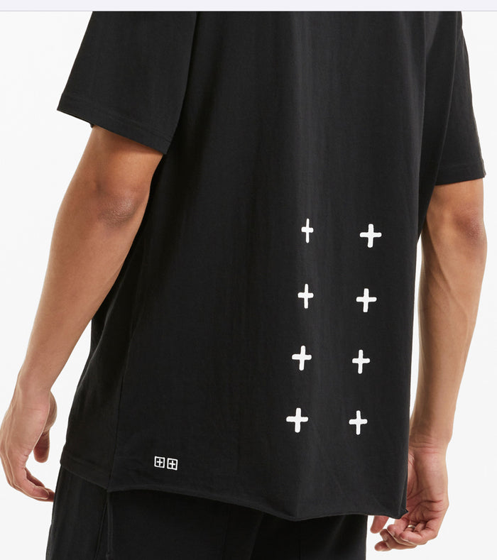 KSUBI-4 x 4BIGGIE SS TEE JET BLACK-5000006290