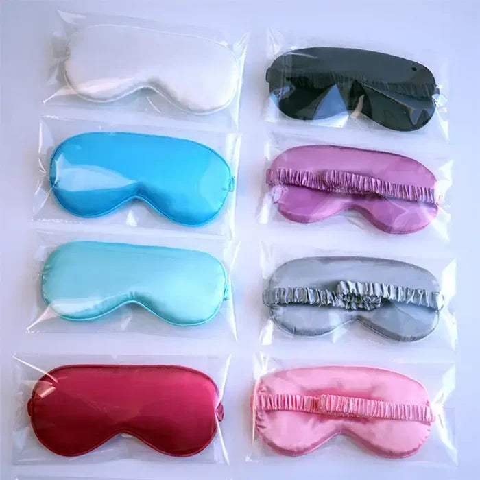 Silky Sleep Eye Mask - Bright Pink