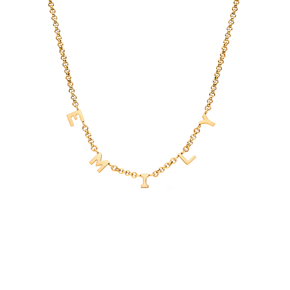 Made Mine Name Necklace (Gold)