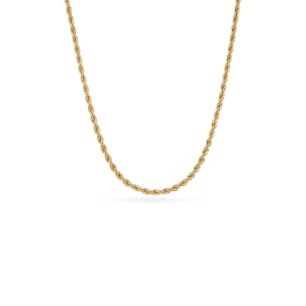 Round Photo Locket Sphere Necklace (Gold)