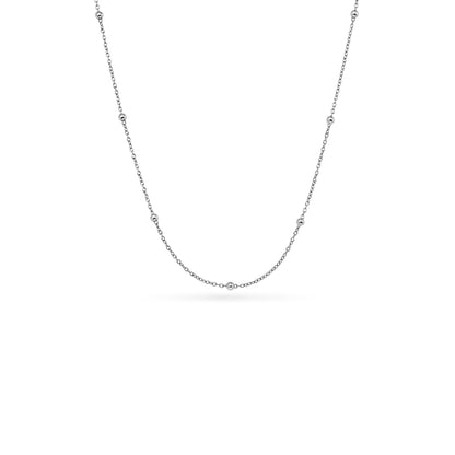 Heart Double Photo Locket Necklace (Silver)