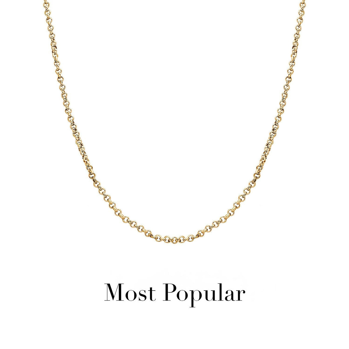 Cursive Name Necklace (Rose Gold)