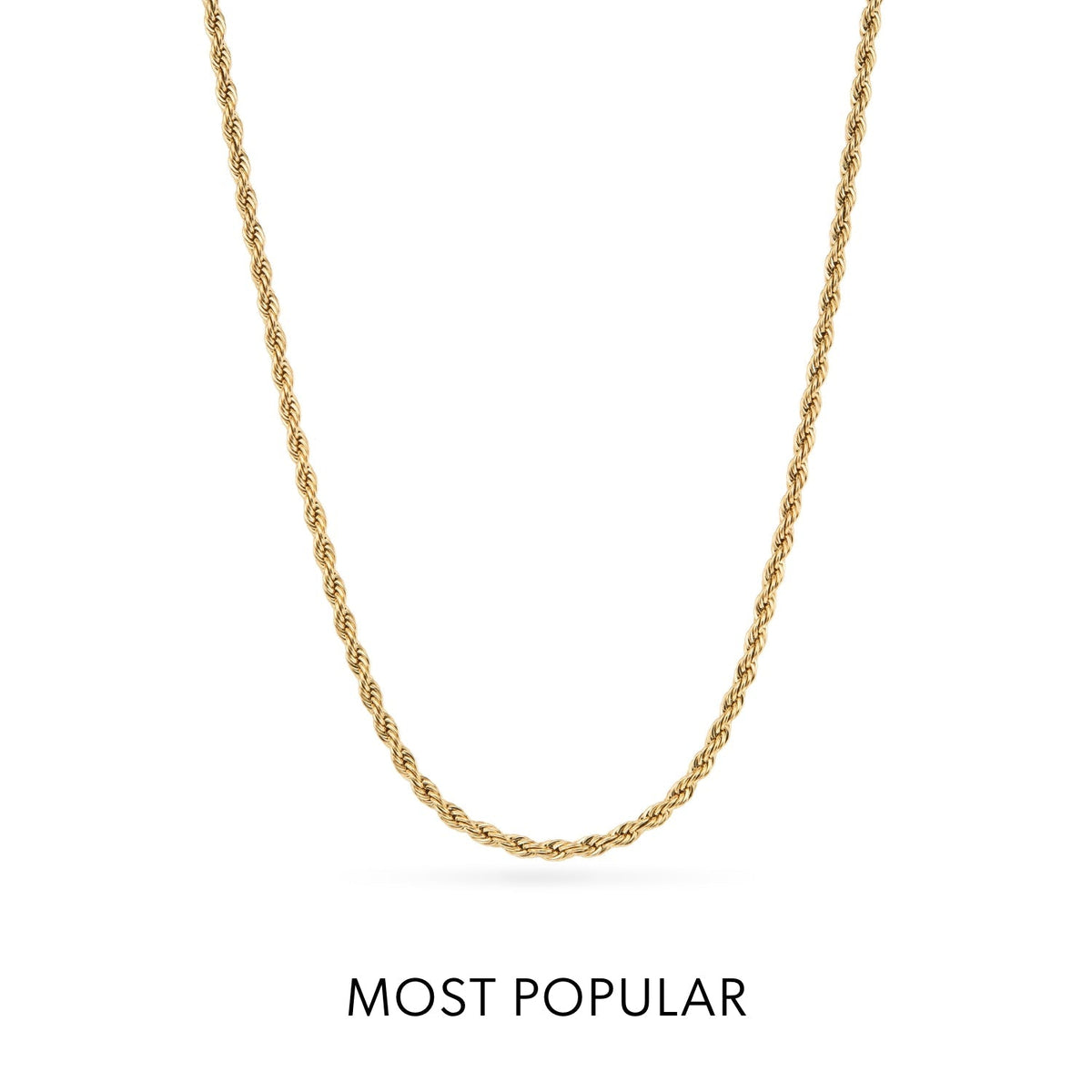 Ocean Pendant Necklace (Gold)