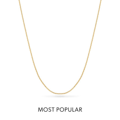 Fine Chain Necklace (Gold)
