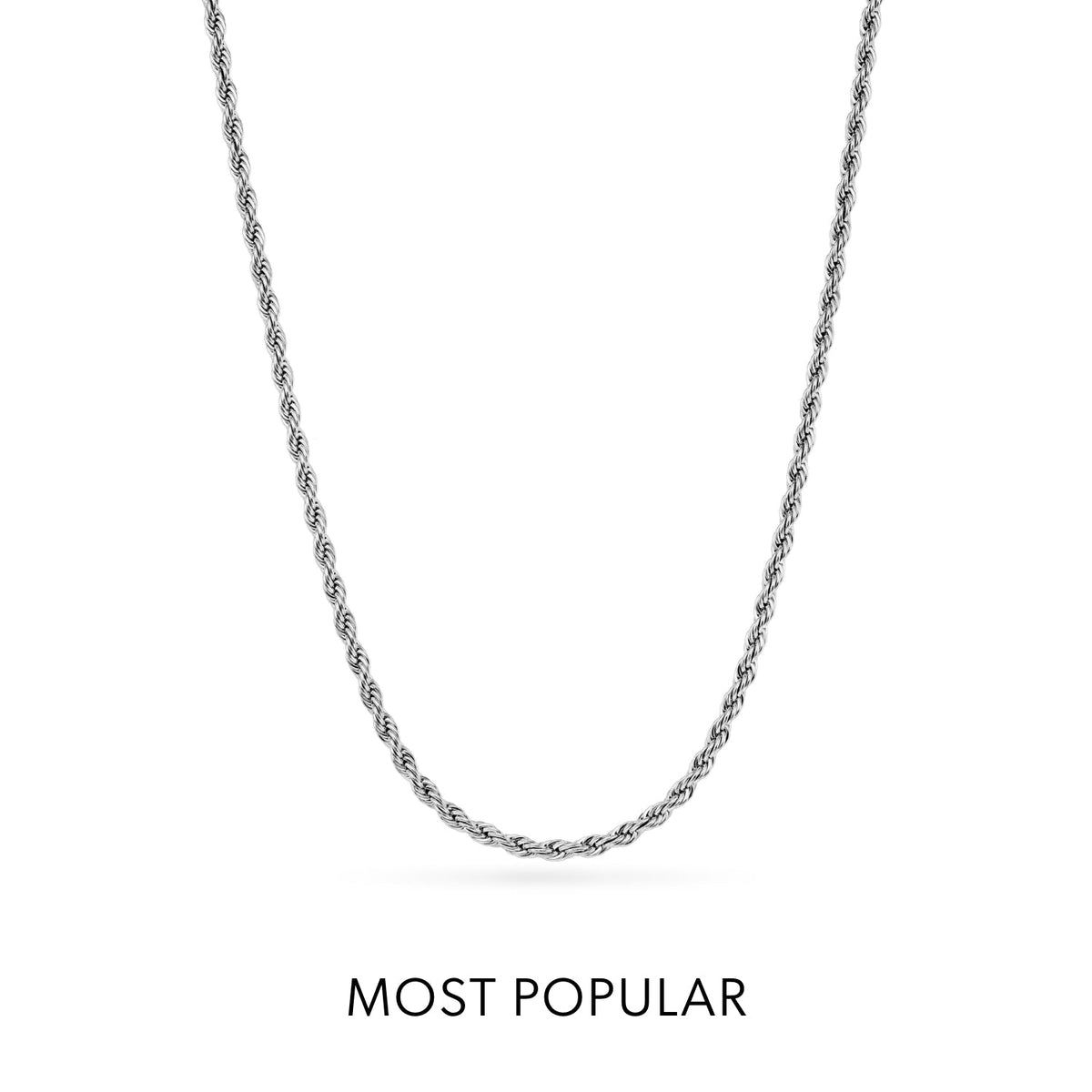 Padlock Necklace (Silver)