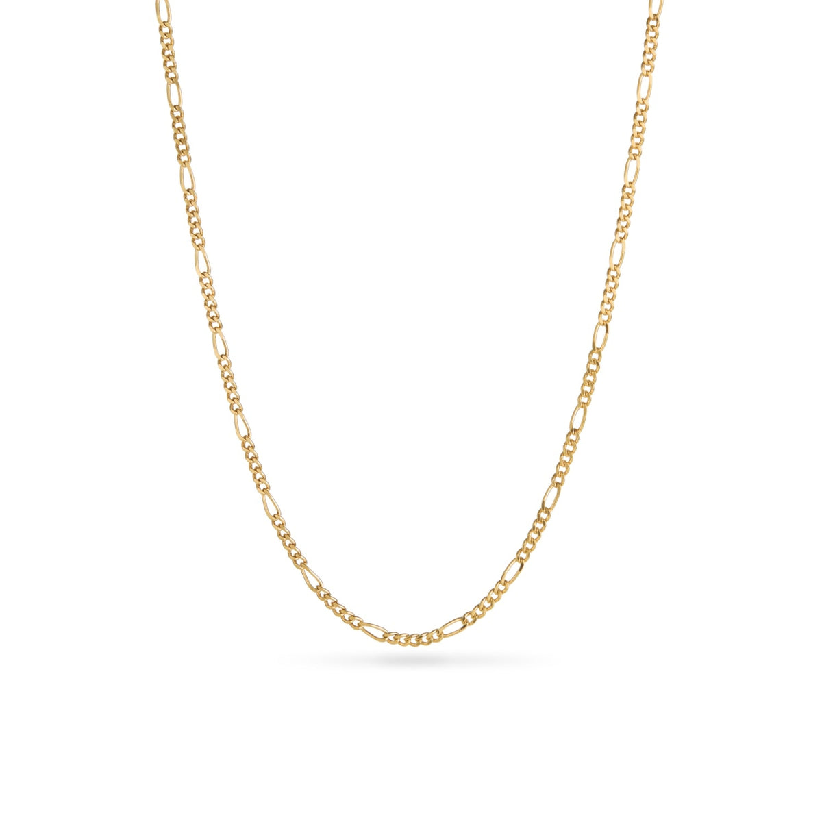 Organic Fingerprint Droplet Necklace (Gold)