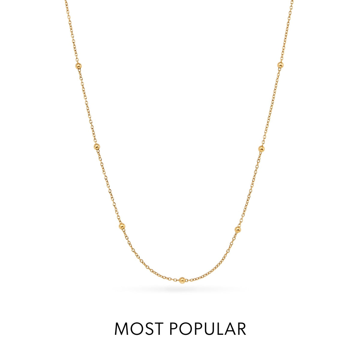 Ocean Charms Seahorse Necklace (Gold)