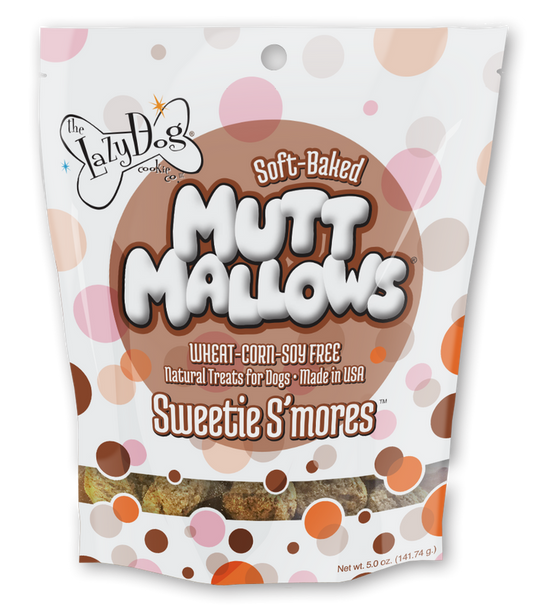 2-Pack of Dog Treats Sweetie S'mores Mutt Mallow by The Lazy Dogs