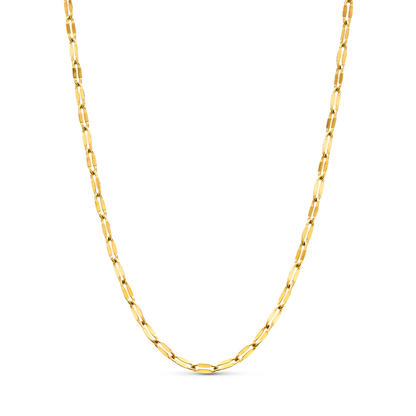 Pale Pink Opal Cushion Necklace (Gold)