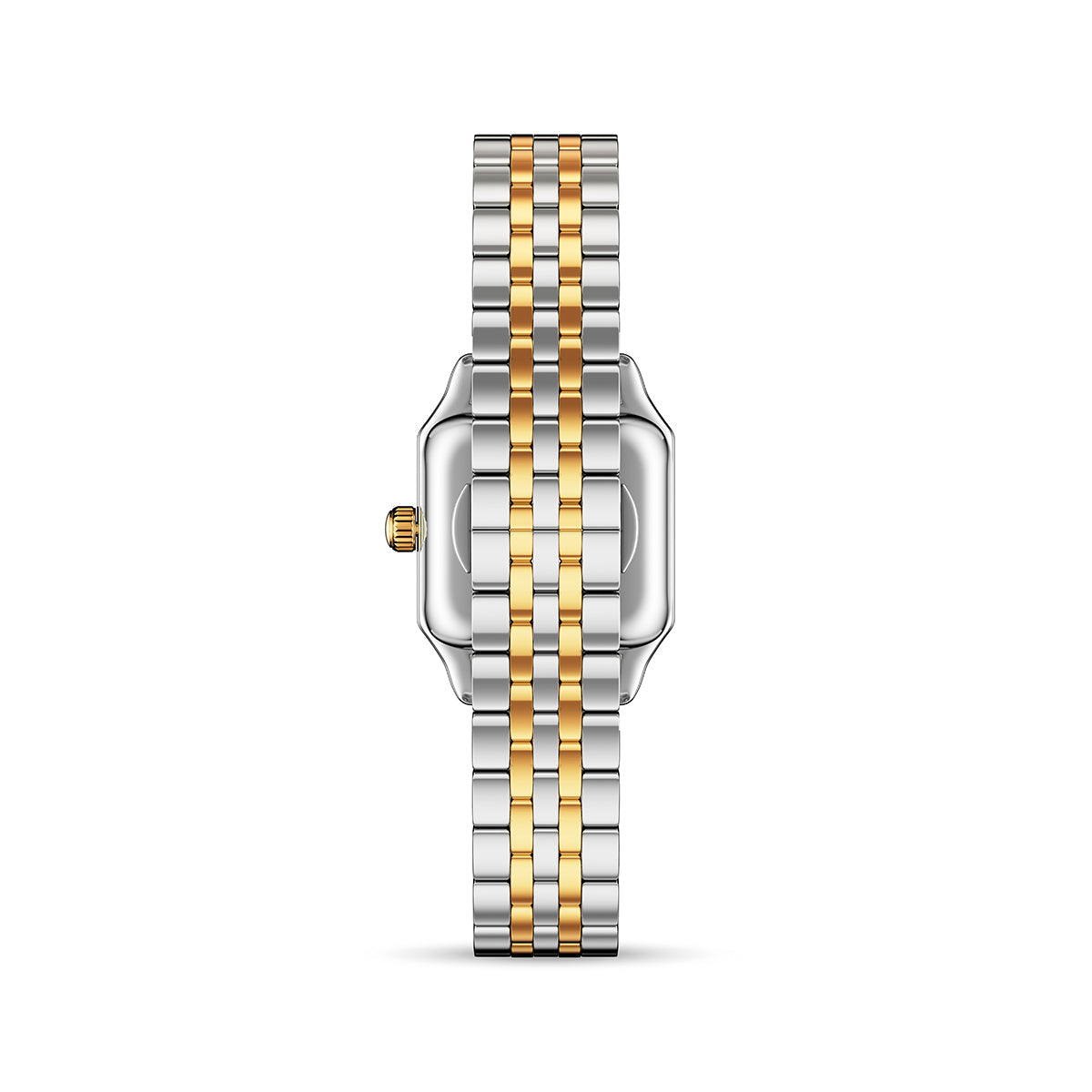 Essence Pavé Two Tone 23 Watch (Gold/Silver)