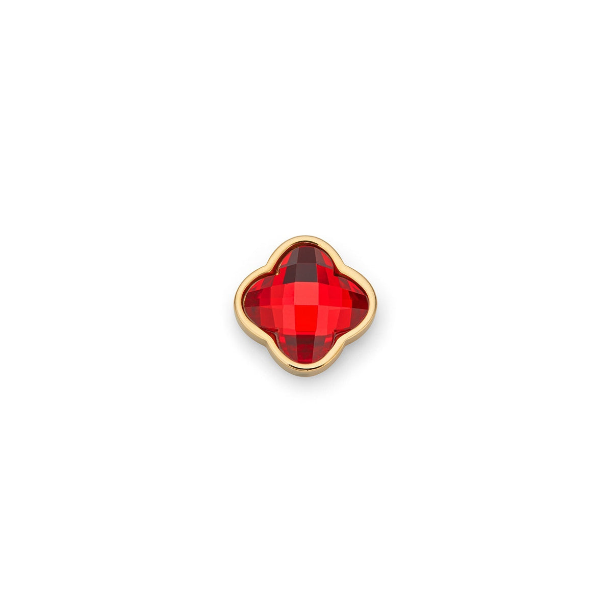 Clover Charms - Birthstone (Gold)
