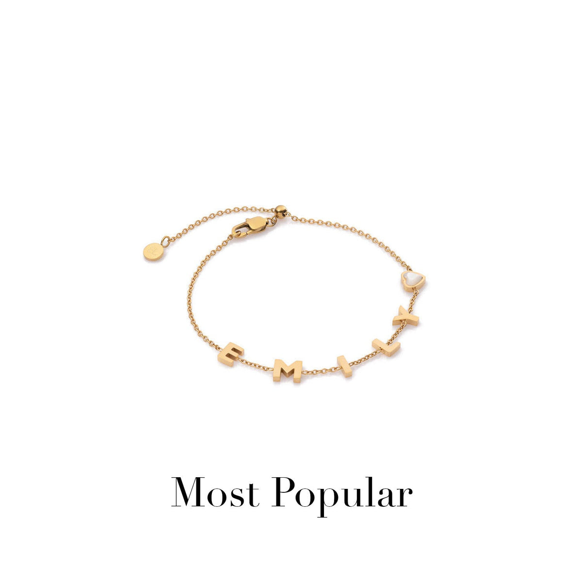 Made Mine Name Bracelet (Gold)