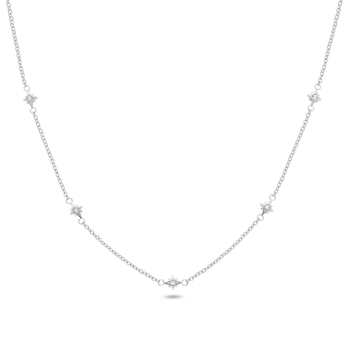 Padlock Necklace (Silver)