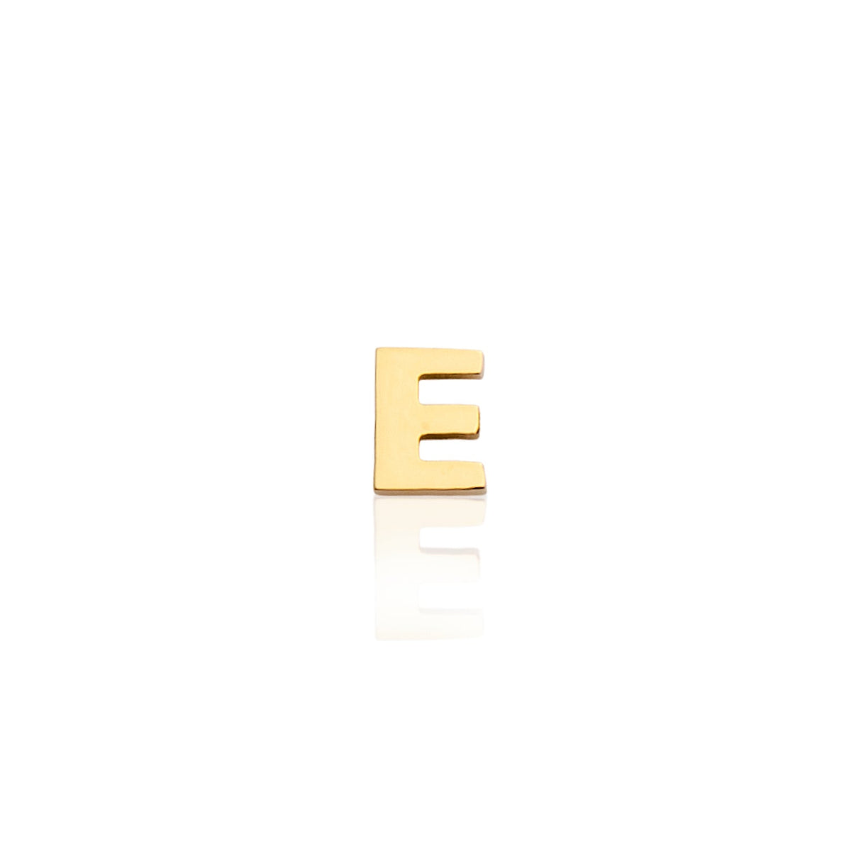 Made Mine Charms - Block Initial Charm (Gold)