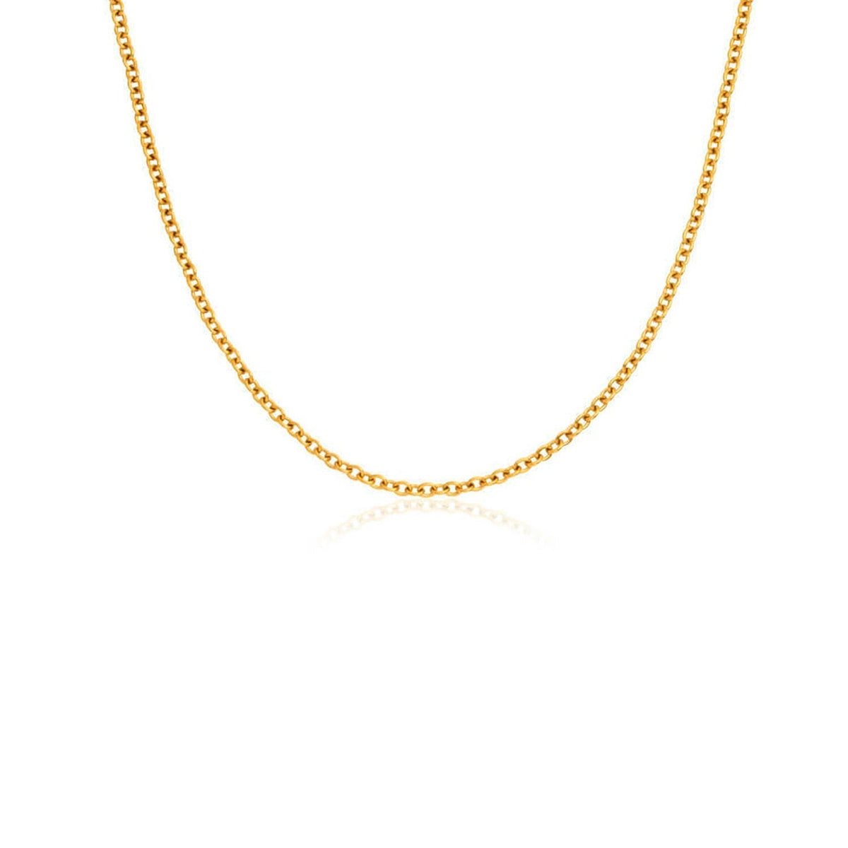 Layering Fine Chain Necklace (Gold)