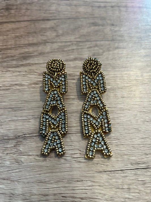 Gold Mama Earrings