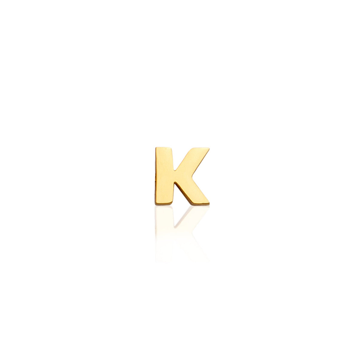 Made Mine Charms - Block Initial Charm (Gold)