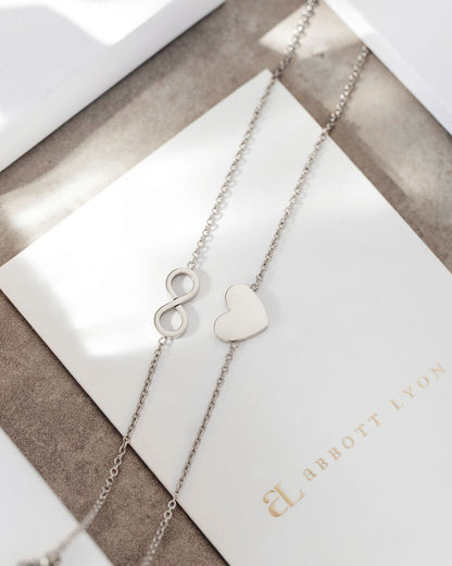 Made Mine Heart Bracelet (Silver)