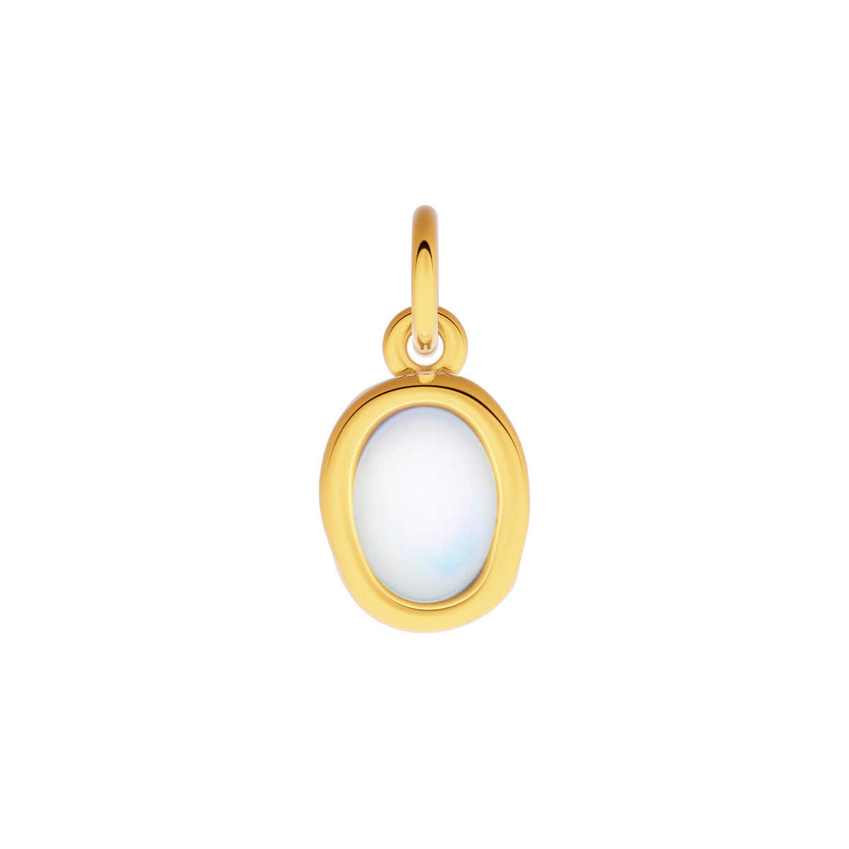 Made Mine Fine Charm - Molten Meaningful Stone (Gold)