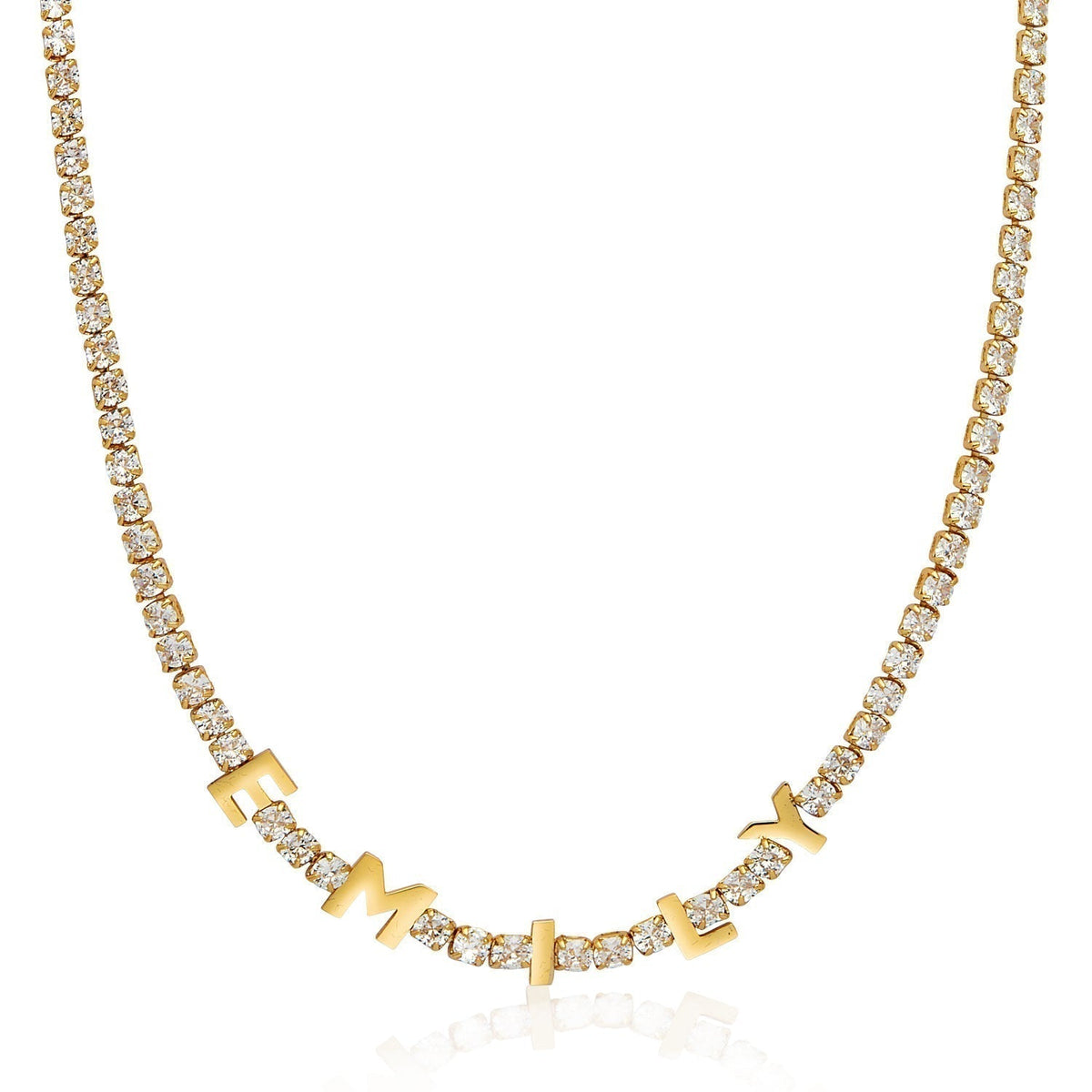 Made Mine Name Necklace - Gold