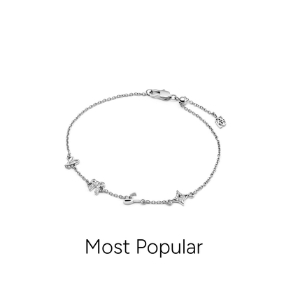 Made Mine Charm Bracelet (Silver)