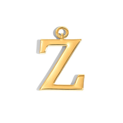 Initial Bag Charm (Gold)