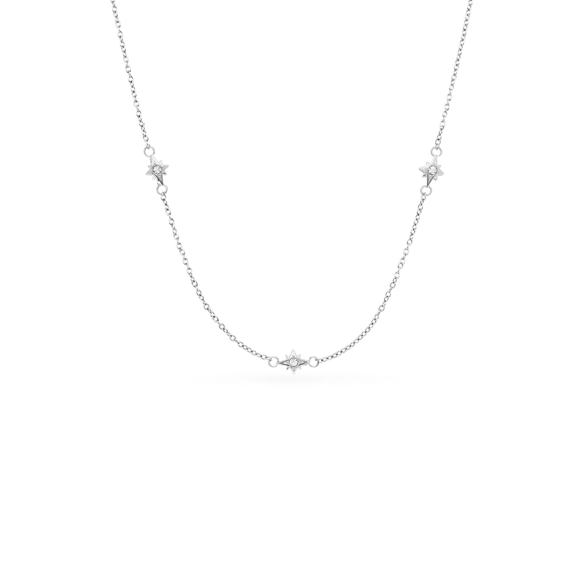 Padlock Necklace (Silver)