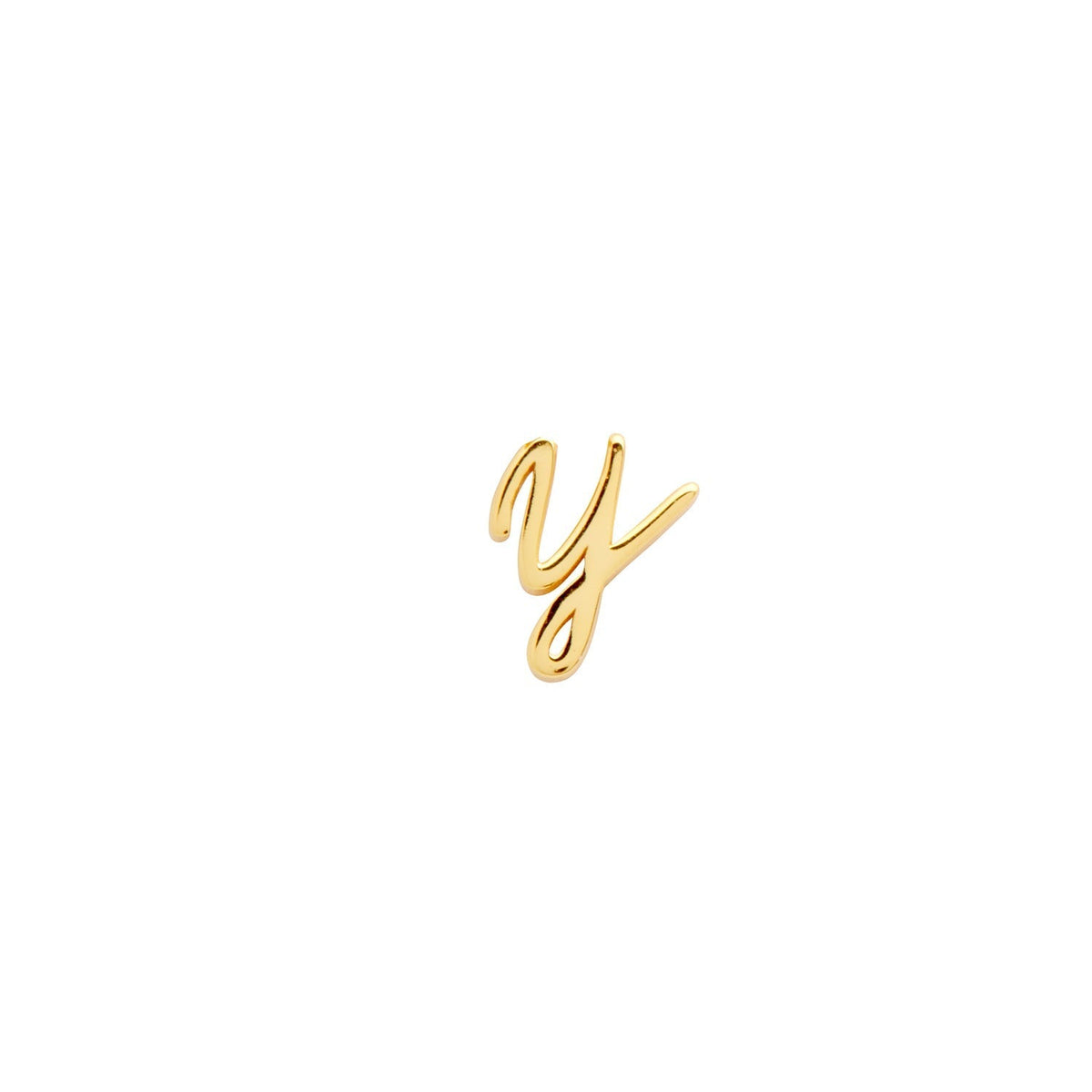 Made Mine Script Letter Bracelet (Gold) - JJ