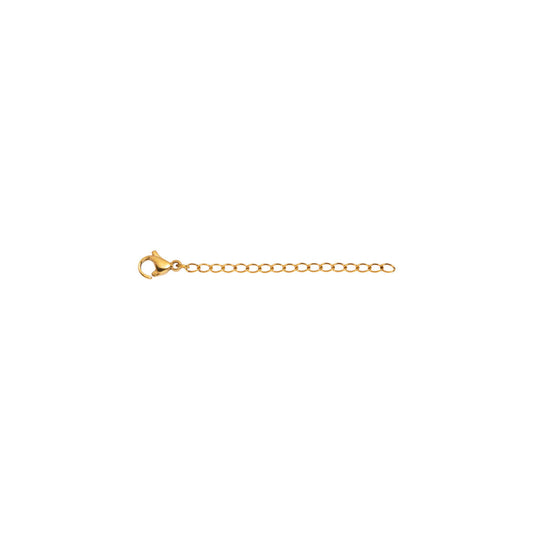 Sterling Silver Chain Extender (Gold).