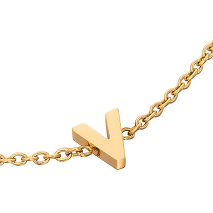 Initial Bracelet (Gold)