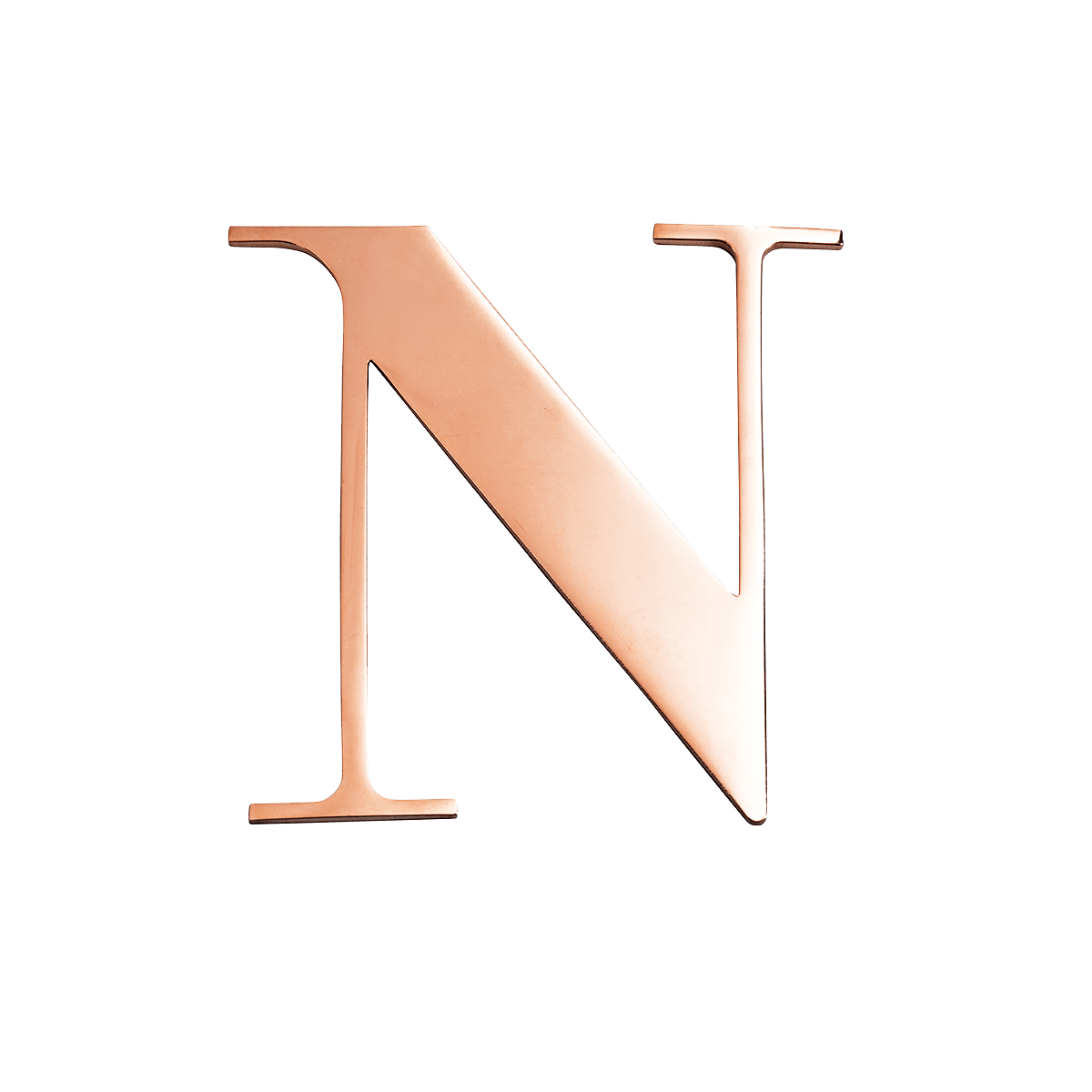Large Metal Letters - Silver
