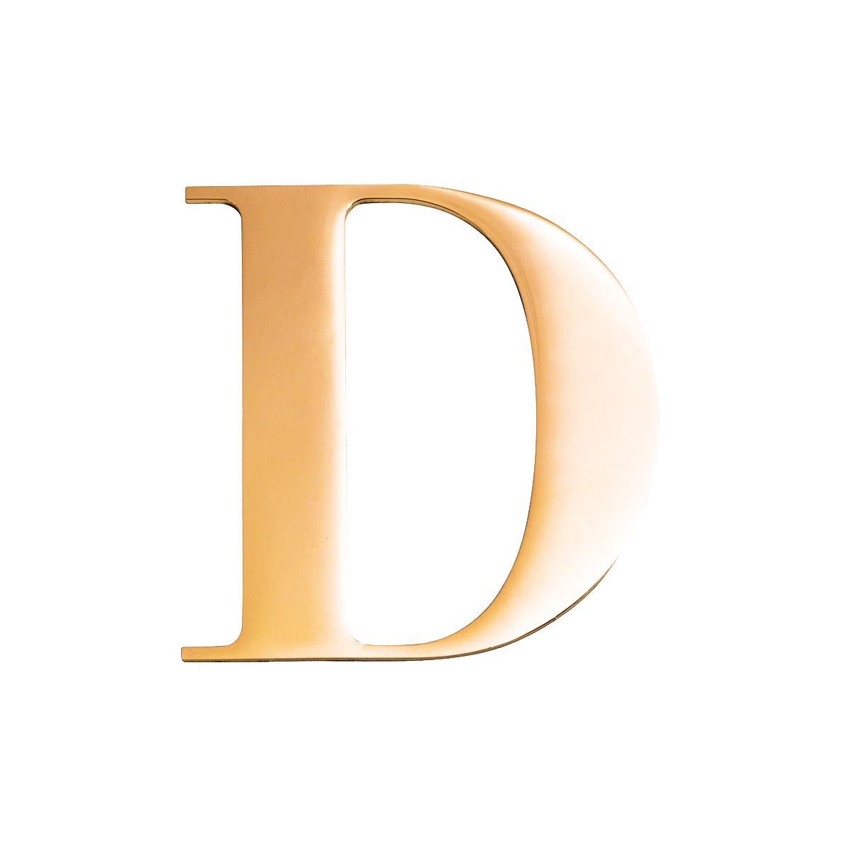 Large Metal Letters - Silver