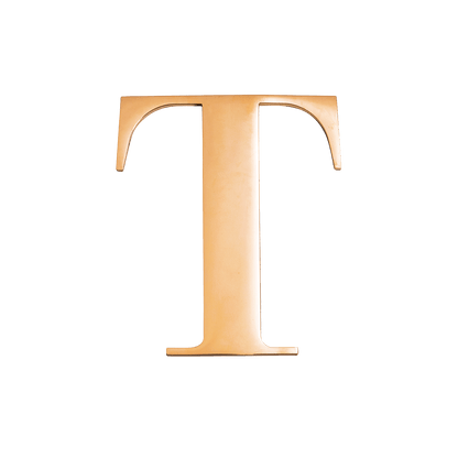 Large Metal Letters - Silver