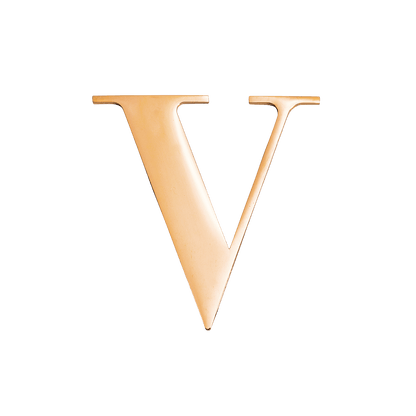 Large Metal Letters - Silver