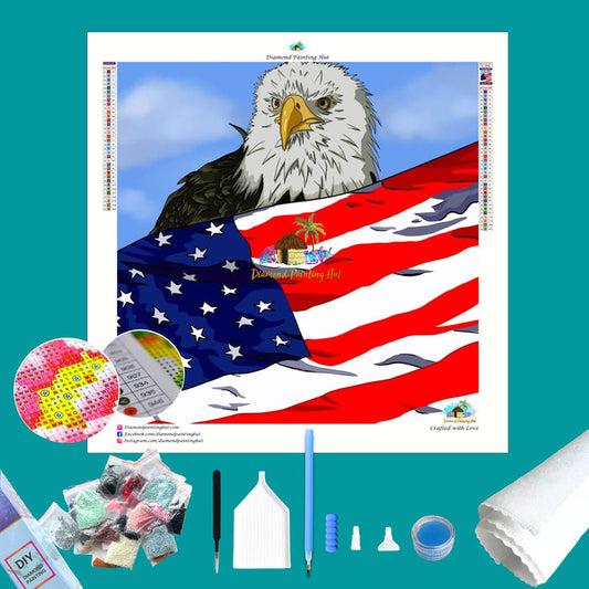 American Eagle Diamond Painting