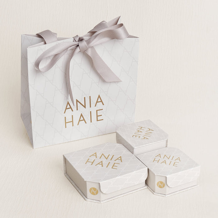 Ania Haie Gold Shield Pendent Necklace