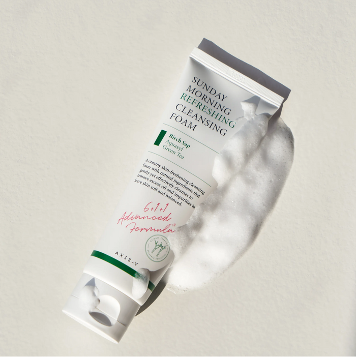 AXIS-Y Sunday Morning Refreshing Cleansing Foam (120ml) - Kiyoko Beauty
