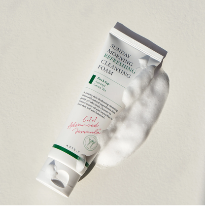 AXIS-Y Sunday Morning Refreshing Cleansing Foam (120ml) - Kiyoko Beauty