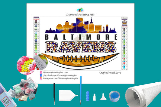 Baltimore Ravens Diamond Painting-Diamond Painting Hut