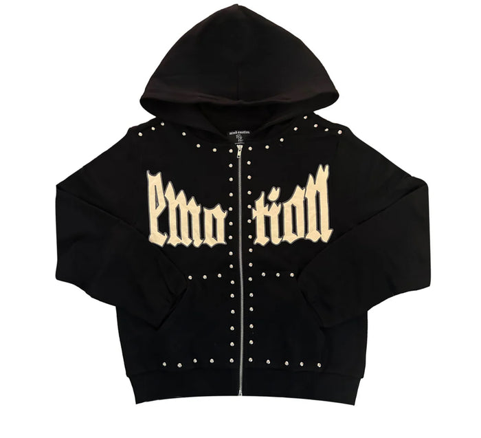 Black “Crown” Hoodie MIXED EMOTION