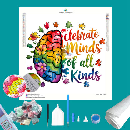Celebrate Minds Diamond Painting