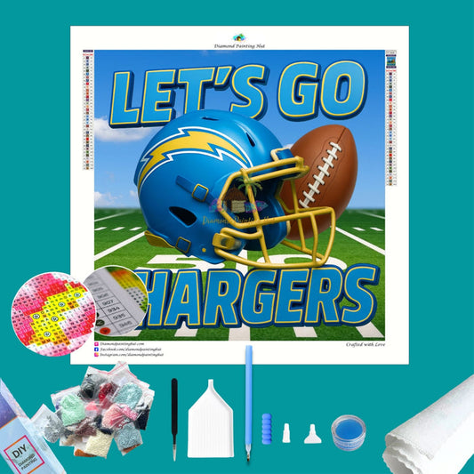 Chargers NFL Let's Go Diamond Painting