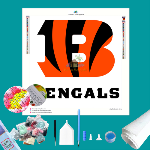 Cincinnati Logo Diamond Painting
