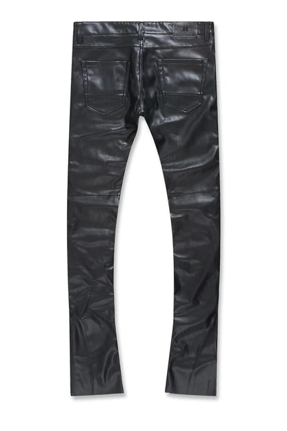 JORDAN CRAIG-ROSS STACKED - THRILLER CARGO PANTS (BLACK)-JRF1218