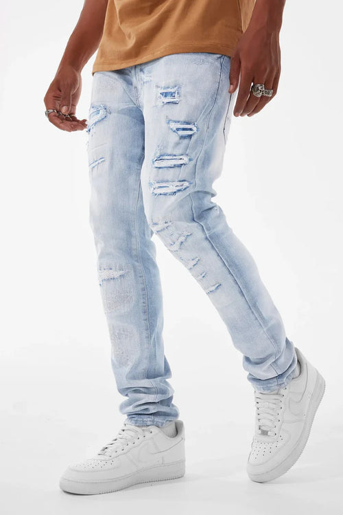 JORDAN CRAIG-SEAN - REVELATION DENIM (ICE BLUE)-JS1249