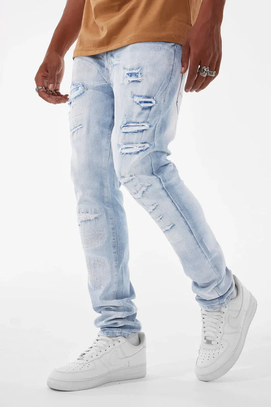 JORDAN CRAIG-SEAN - REVELATION DENIM (ICE BLUE)-JS1249