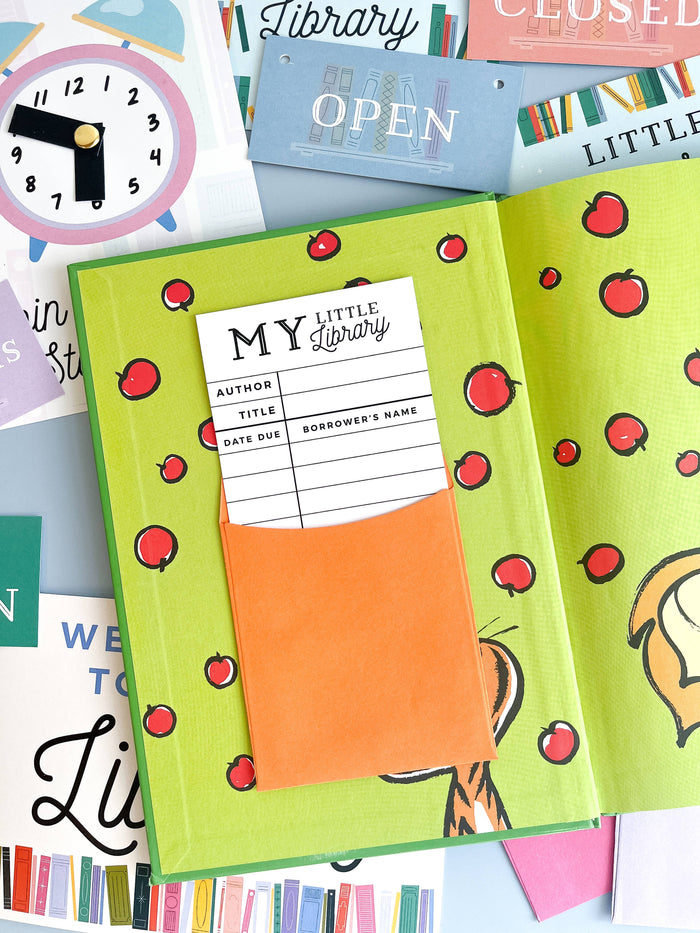 D.I.Y. Little Library Pretend Play Kit