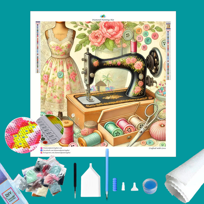 Dressmaking Diamond Painting
